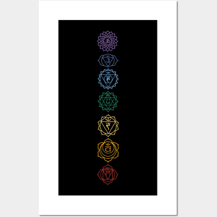 Chakras Posters and Art